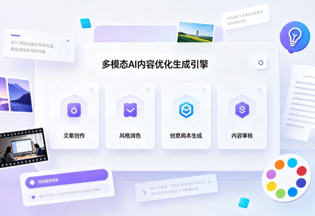 崇义县AI智能内容优化创新 多模态生成技术丰富数字内容创作生态
