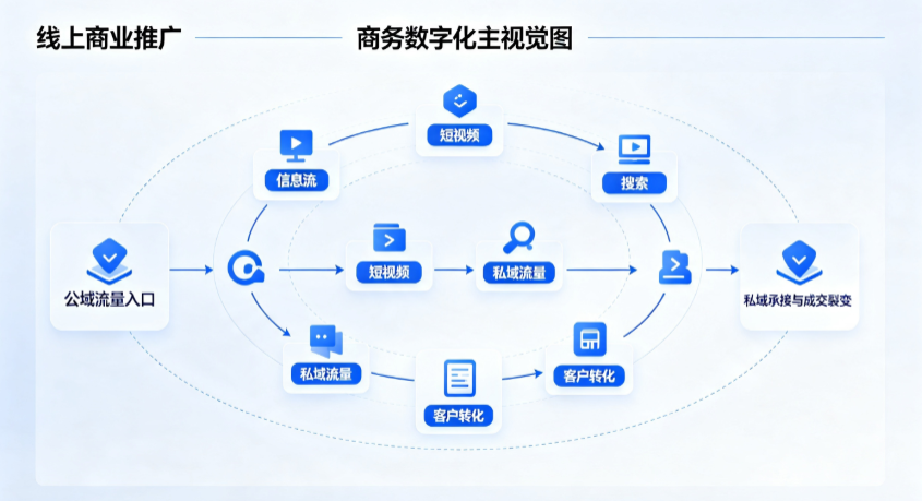 崇义县线上商业推广怎么做？全域流量闭环搭建与低成本转化实战指南