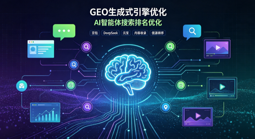 崇义县GEO 浪潮来袭：生成式引擎优化崛起，创作者争抢豆包、DeepSeek、元宝智能体流量入口